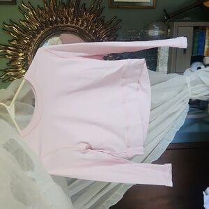 Lululemon long sleeve crop top sz 8